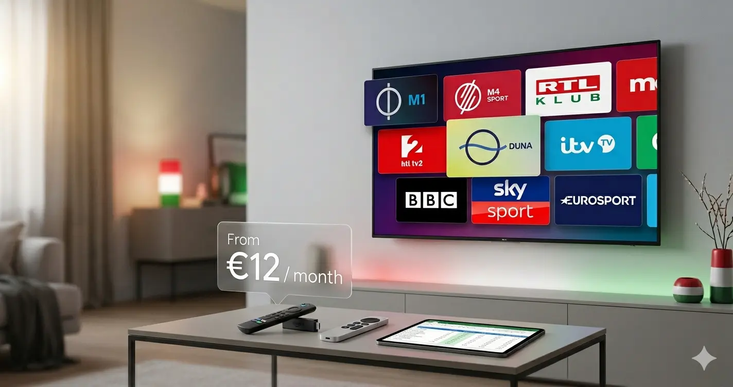 Cheapest TV Subscription Hungary 2026 – Full Channels From €5/Month
