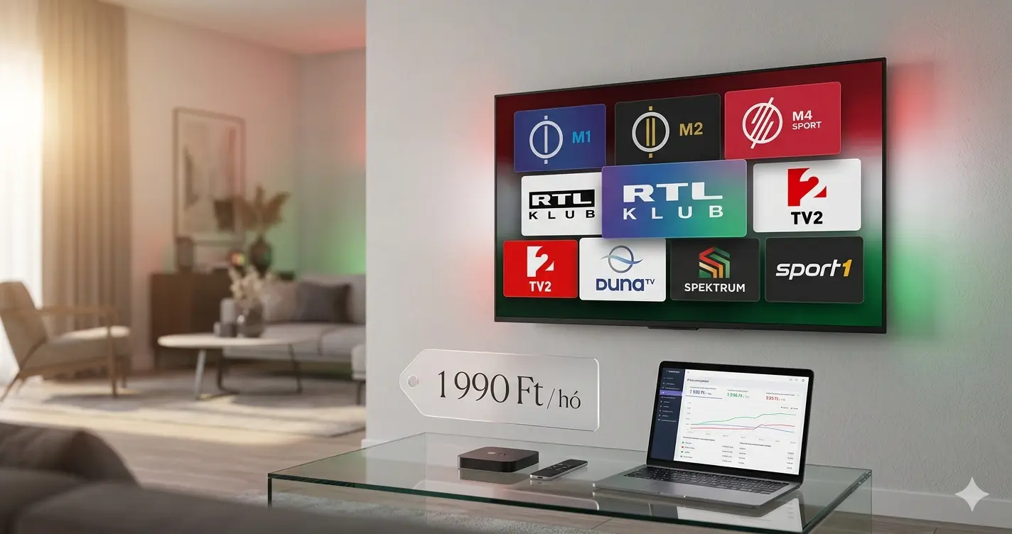 Legolcsóbb TV Előfizetés 2026 – Magyar Csatornák Havi €12-től