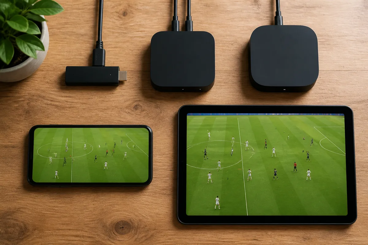 Setting up live football online – IPTV player and sports channel comparison across devices