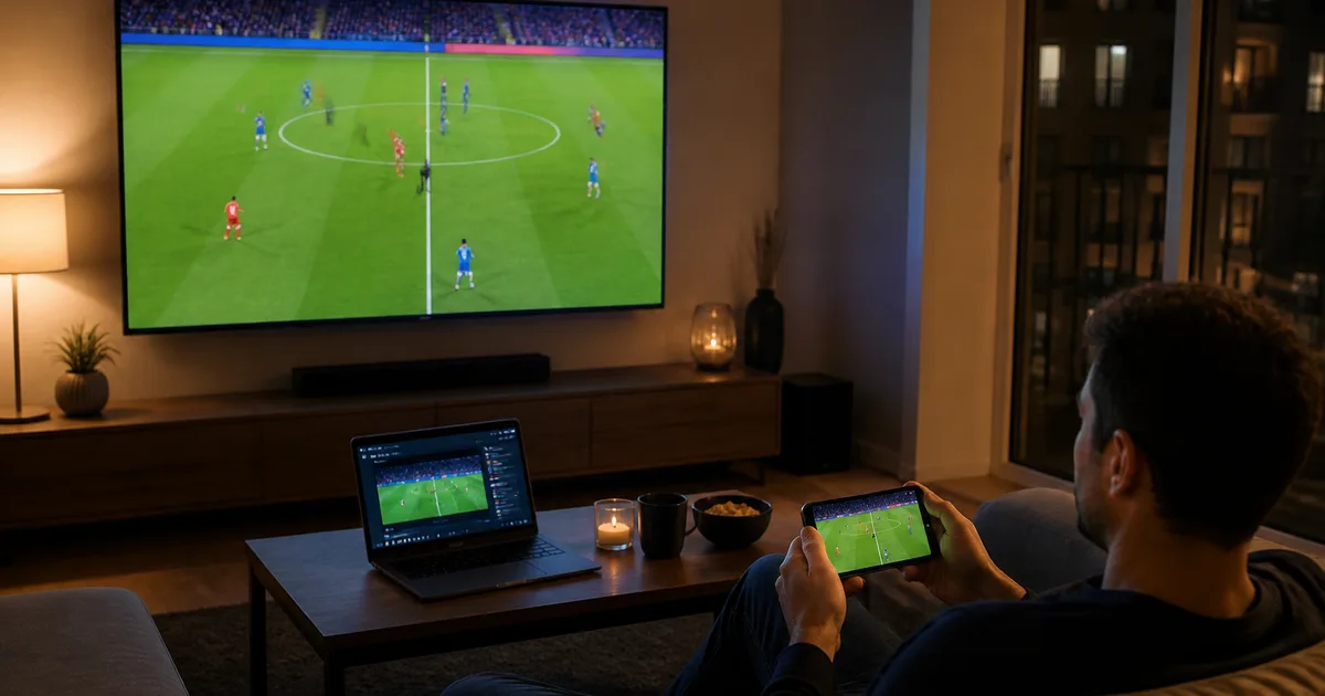Watch live football online – football match streaming on Smart TV, phone and laptop in 2026