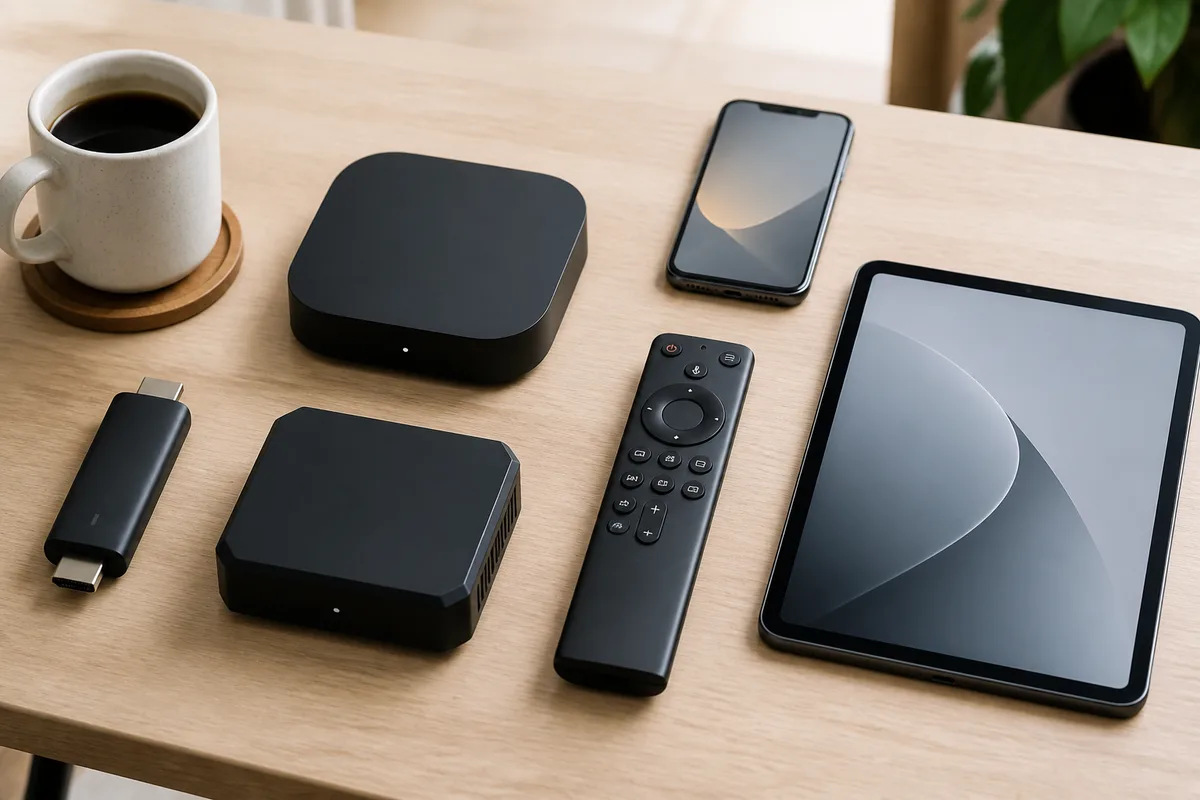 Hungarian IPTV USA devices – Fire TV Stick, Apple TV and Smart TV with Hungarian channels