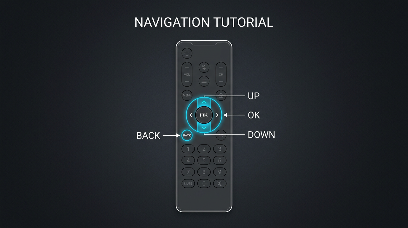 IPTV navigálás Fire Stick, Android TV és Samsung távirányítóval